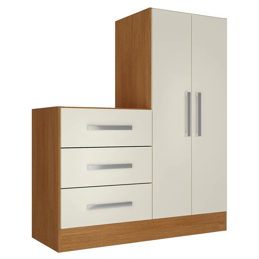 PROMOÇÃO | Cômoda 2 Portas 3 Gavetas Dunas Off/White