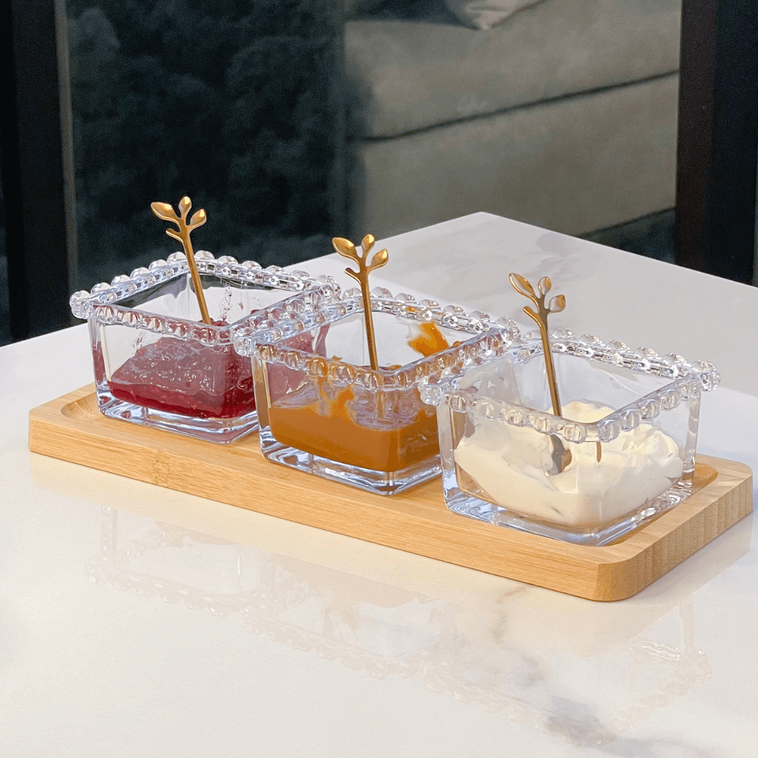 Bandeja de Bambu Hire 28 x 11 cm