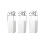 Kit 3 Garrafas para Bebidas Decorativa My Box 1 Litro
