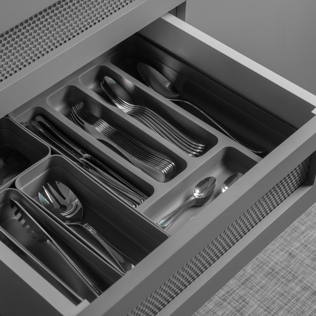 Organizador de Talheres Logic com Extensor Chumbo