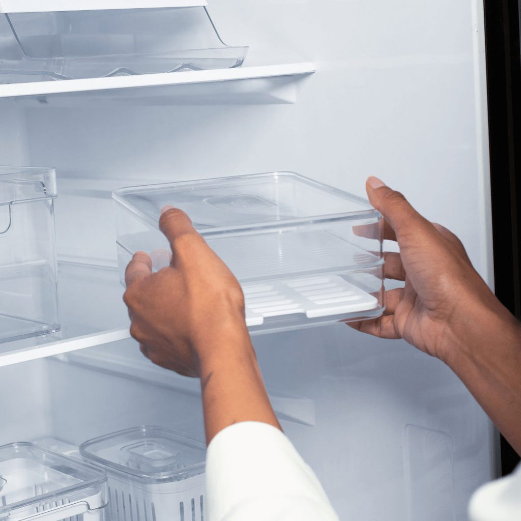 Organizador Porta Frios Duplo Clear Natural