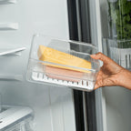 Organizador Porta Frios Duplo Clear Natural