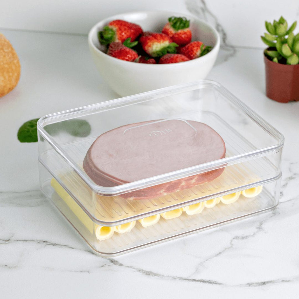 Organizador Porta Frios Duplo Clear Natural