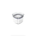 Pote Porta Mantimento Organizador Quadrado com Tampa Hermética Natural Block  450ml